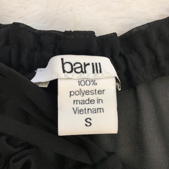 Bar III, Sheer Top, Size Small - Picture 6 of 9